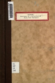 Catalogue Of A Collection Of Birds From Guatemala