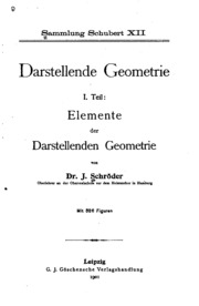 Darstellende Geometrie