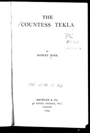 The Countess Tekla