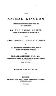 The Animal Kingdom : Arranged In Conformity With Its Organization