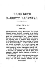 Elizabeth Barrett Browning