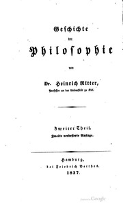 Geschichte der Philosophie