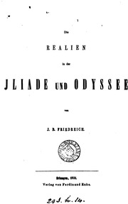 Die Realien In Der Iliade Und Odyssee ..