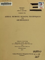 Aerial Remote Sensing Techniques In Archeology