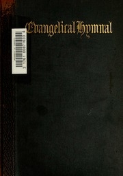 The Evangelical Hymnal; With Tunes