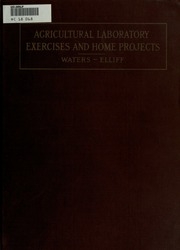 Agricultural Laboratory Exercises And Home Projects Adapted To Secondary Schools
