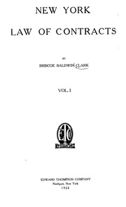 New York Law Of Contracts