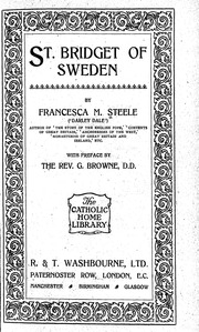 St. Bridget Of Sweden