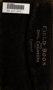 A Field Book For Civil Engineers