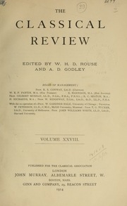 The Classical Review