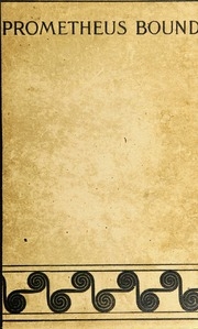 The Prometheus Bound Of Aeschylus