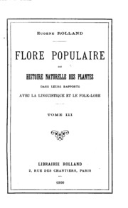 Flore Populaire;