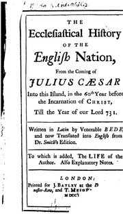 Bede's Ecclesiastical History Of England