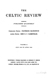 The Celtic Review