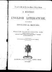 A History Of English Literature, In A Series Of Biographical Sketches