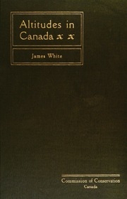 Altitudes In The Dominion Of Canada