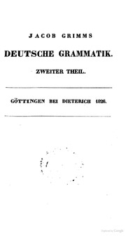 Deutsche Grammatik