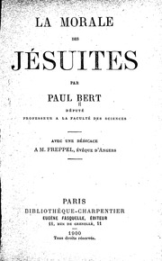 La morale des Jésuites