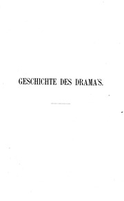 Geschichte Des Dramas,