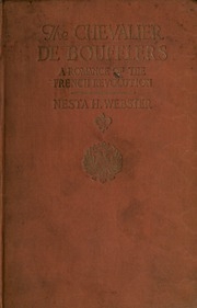 The Chevalier De Boufflers, A Romance Of The French Revolution