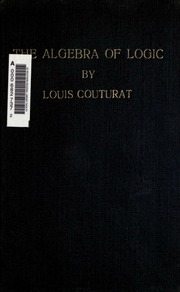 The Algebra Of Logic