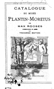 Catalogue du Musée Plantin-Moretus