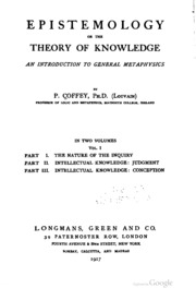 Epistemology;