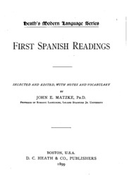 First Spanish Readings