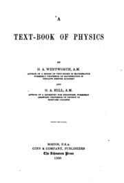 A Text-book Of Physics
