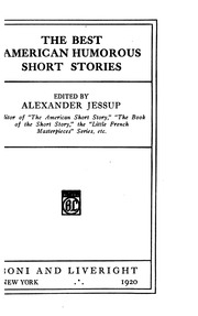 The Best American Humorous Short Stories
