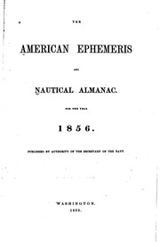 The American Ephemeris And Nautical Almanac. (1855-1980)