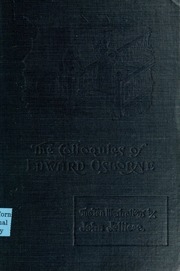 The Colloquies Of Edward Osborne, Citizen And Clothworker Of London