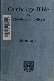 The Epistle Of Paul The Apostle To The Romans, With Introd. And Notes