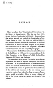Debates And Proceedings In The Convention Of The Commonwealth Of Massachusetts, Held In The Year 1788, And Which Finally Ratified The Constitution Of The United States