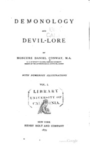 Demonology And Devil-lore