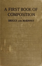 A First Book Of Composition For High Schools