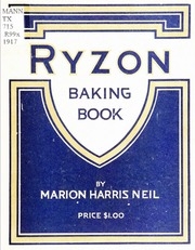 Ryzon Baking Book : A Practical Manual For The Preparation Of Food Requiring Baking Powder