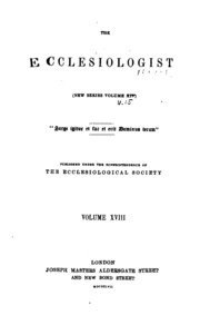The Ecclesiologist