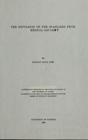 Expulsion Of The Spaniards From Mexico, 1827-1829