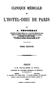 Clinique médicale de l'Hôtel-Dieu de Paris
