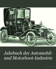 Jahrbuch Der Automobil- Und Motorboot-industrie