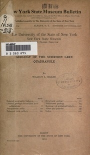 Geology Of The Schroon Lake Quadrangle