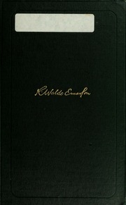 Essays : First Series. --
