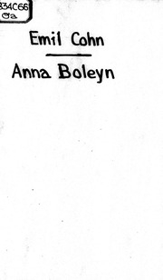 Anna Boleyn : Sechs Szenen