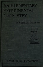 An Elementary Experimental Chemistry