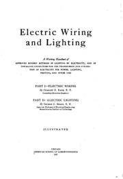 Electric Wiring And Lighting
