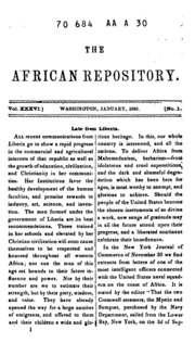 The African Repository