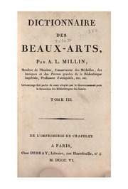 Dictionnaire Des Beaux-arts