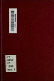 Book 21. Edited By Marcus S. Dimsdale