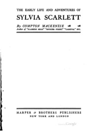 The Early Life And Adventures Of Sylvia Scarlett--another Issue
